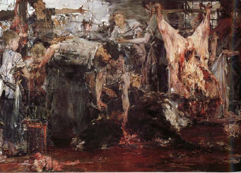 Slaughterhouse, Nikolay Fechin